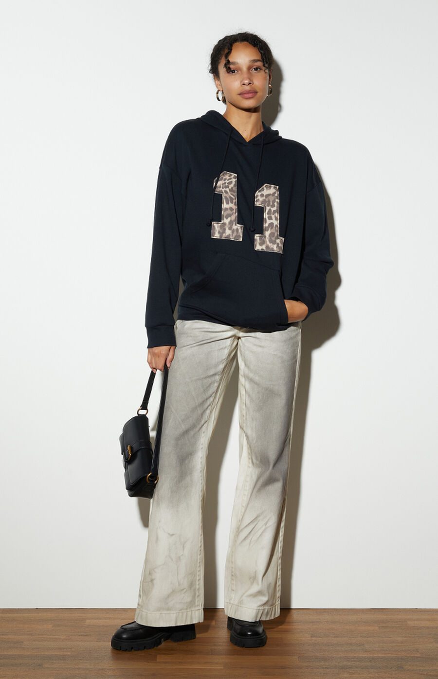 Pacsun 11 Leopard Fill Hoodie | Pacsun
