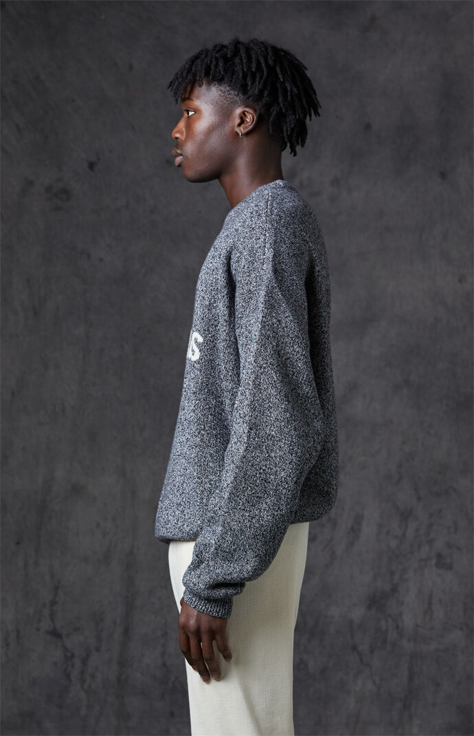 FOG Essentials Dark Grey Knit Sweater Size S iuu.org.tr