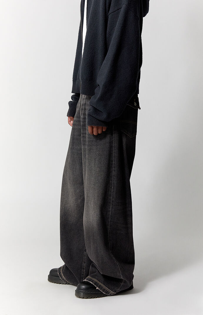 Pacsun Ryder Ultra Baggy Jeans Black Tinted