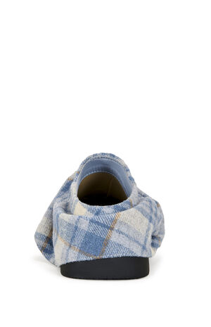 Semyon Blue Plaid Loafers image number 3