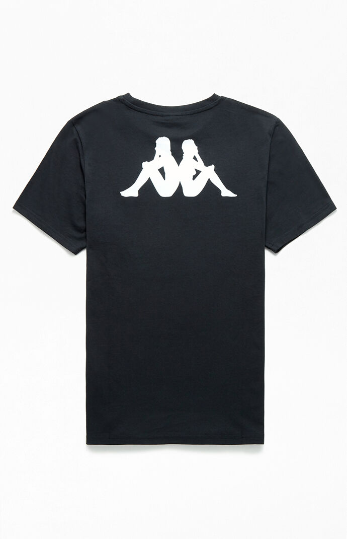 Kappa Black Authentic Runis T Shirt PacSun