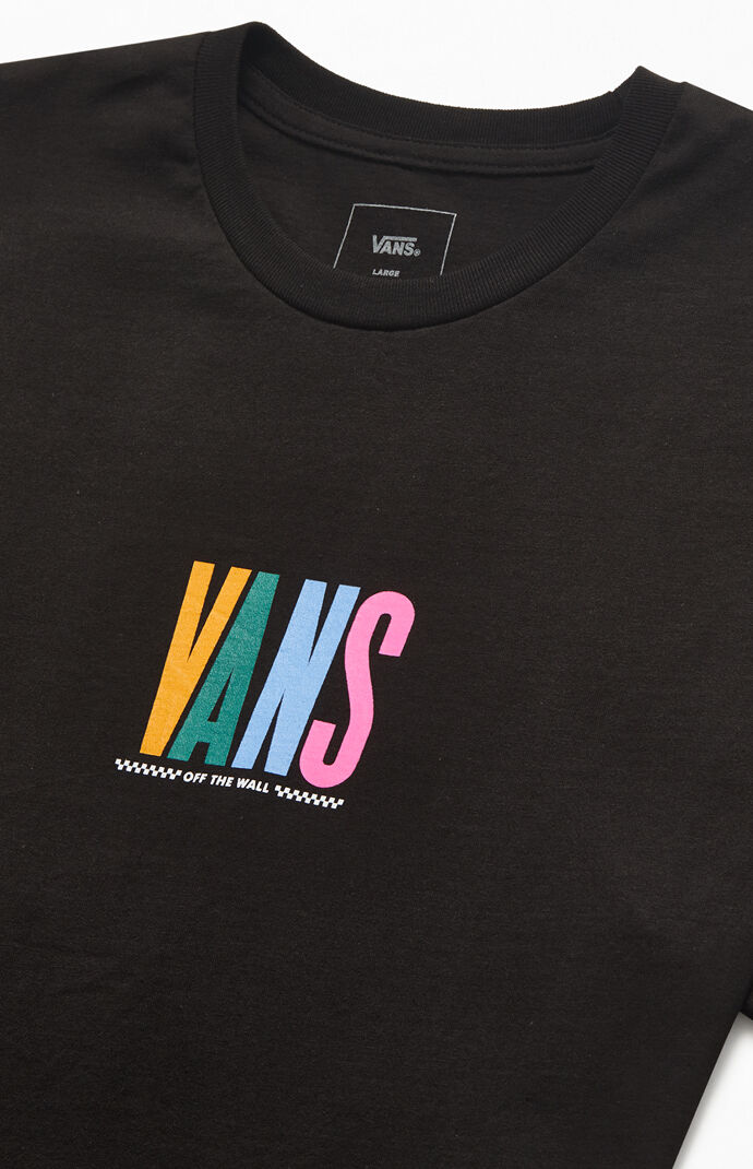 Vans Multi Check Stack T Shirt Pacsun
