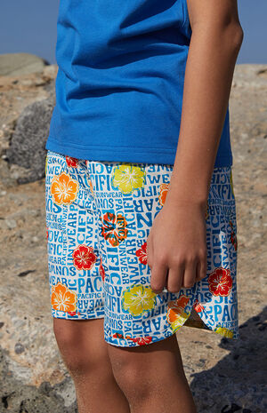 Dolphin Binding Swim Trunks image number 4