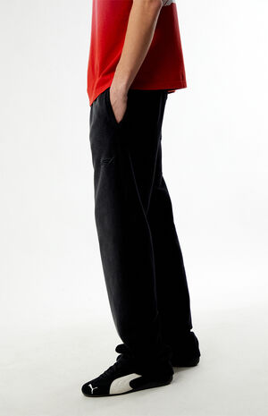 x Pacsun Las Vegas Washed Black Logo Sweatpants image number 2