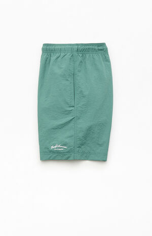 Green Collegiate 6.5" Swim Trunks image number 3