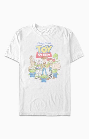 Toy Story Distressed Group T-Shirt image number 1