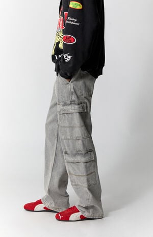 Dylan Baggy Jeans Cargo Light Gray image number 3