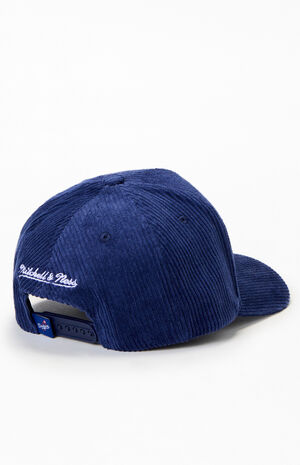 MLB LA Dodgers Arch Stamp Corduroy Pro Snapback Hat image number 2