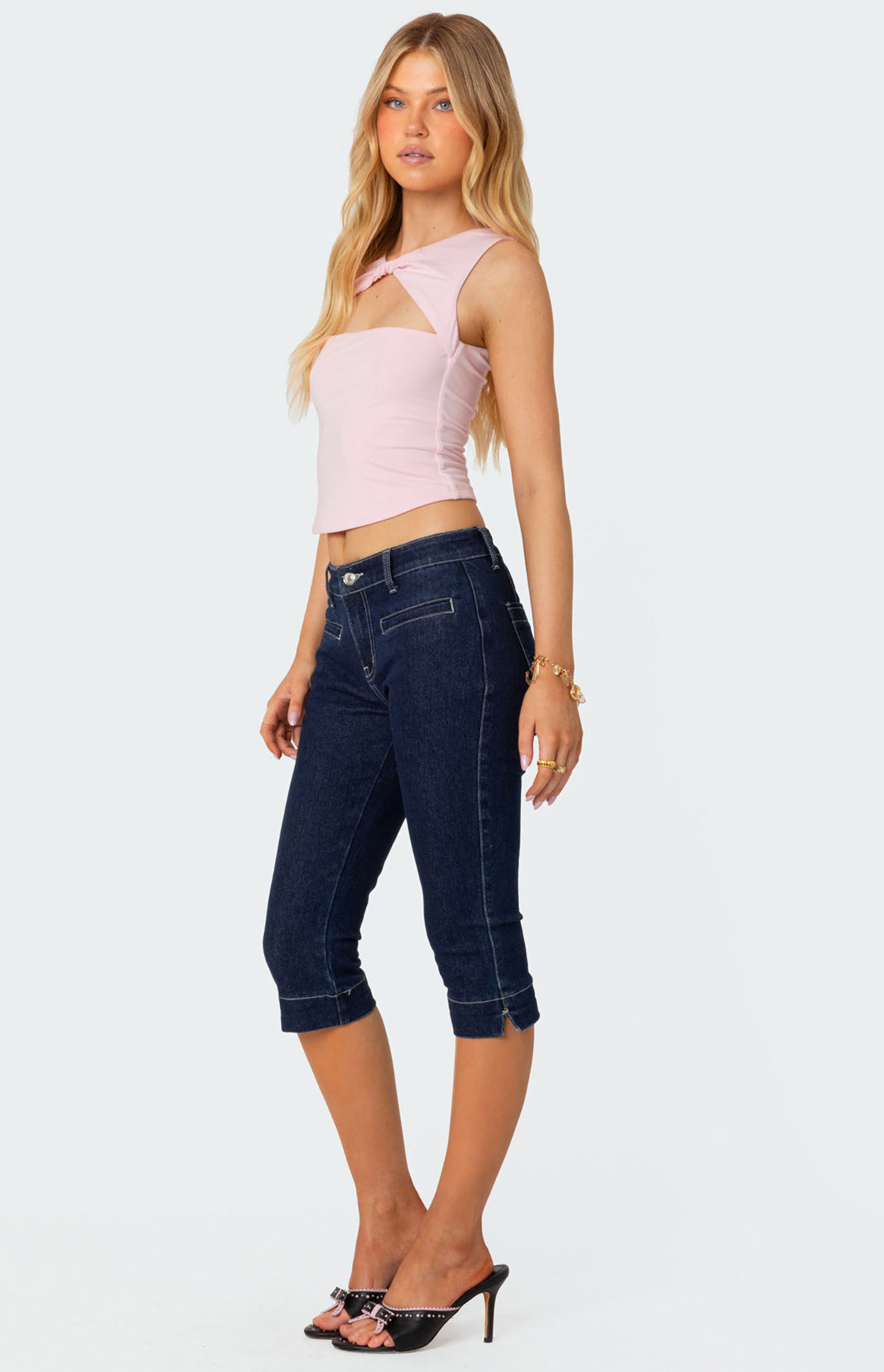 Edikted Twisted Cut Out Tank Top | Pacsun