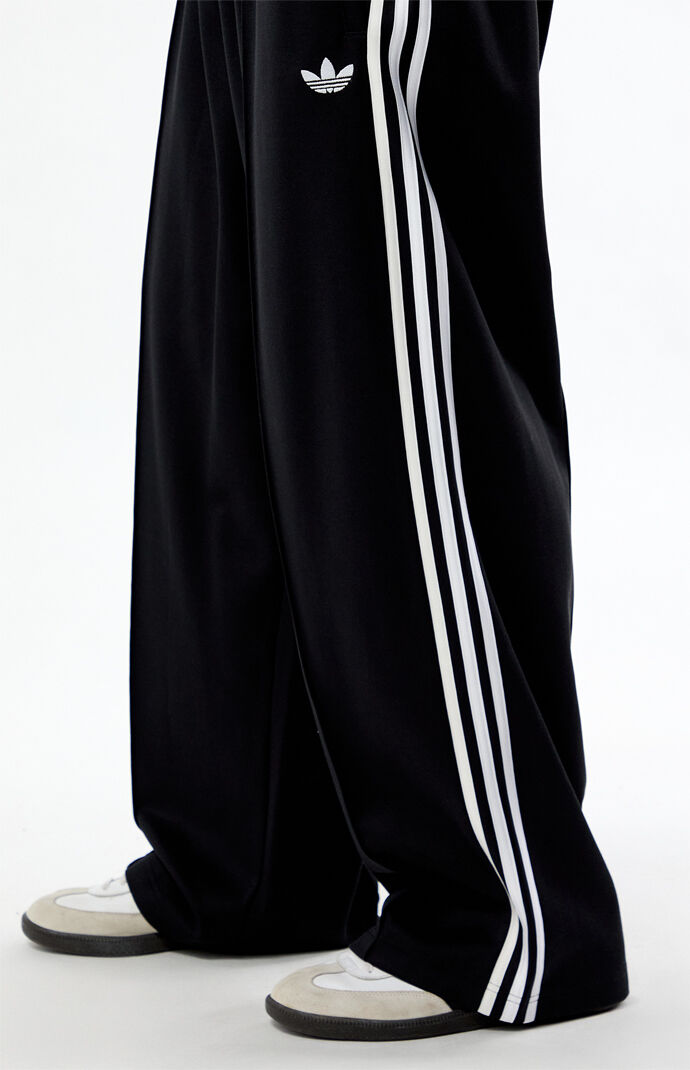 adidas Black Baggy Track Pants | Pacsun