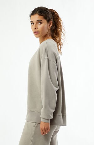 Active Oversized Crew Neck Sweatshirt image number 2