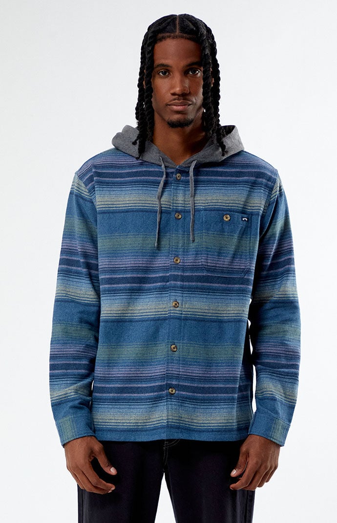 Billabong Baja Hooded Flannel Shirt PacSun