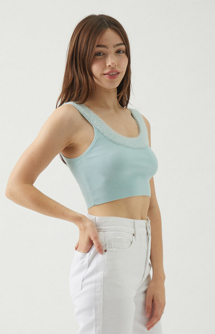 Boa Fuzzy Tank Top