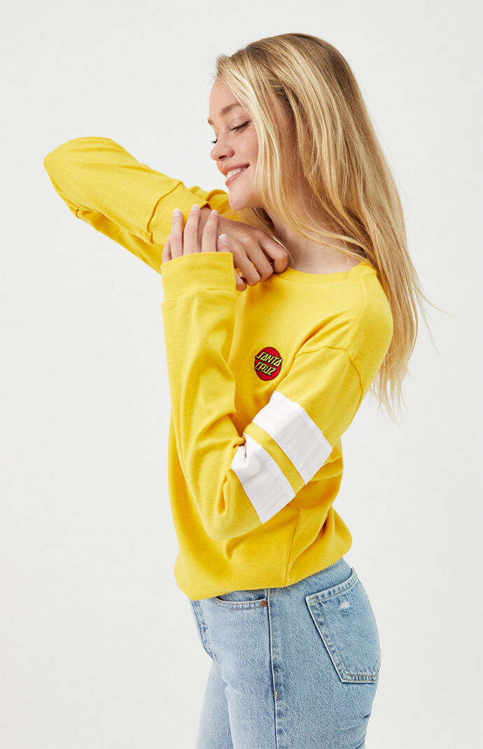 Classic Dot Stripe Long Sleeve T-Shirt