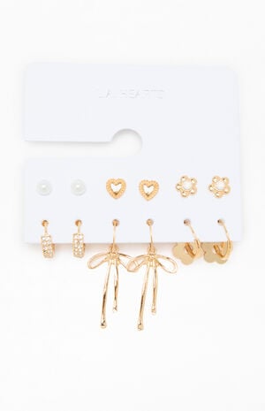 6 Pack Eden Earrings image number 1