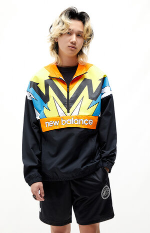 Hoops Basketball Anorak Half-Zip Jacket image number 1