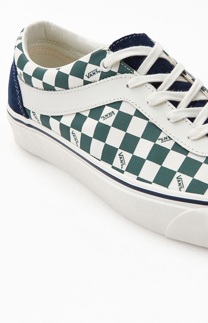 vans bold ni checkerboard red