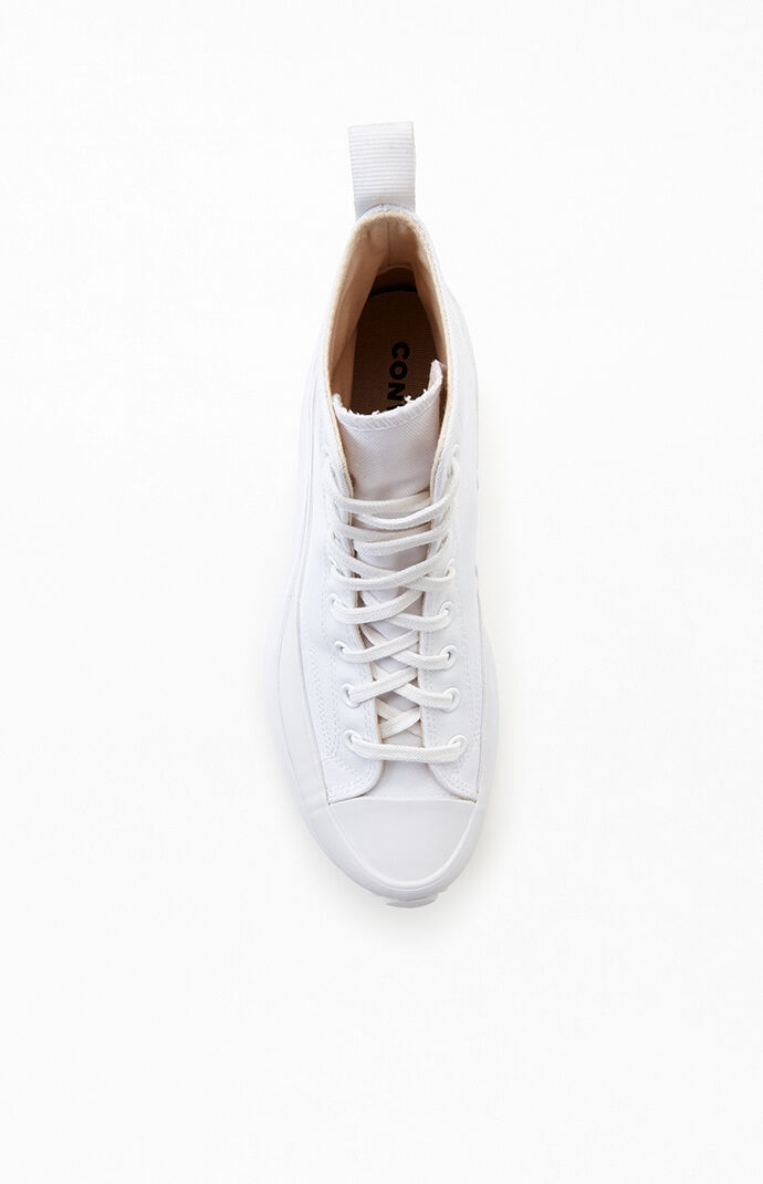 White Run Star Hike Platform High Top Sneakers