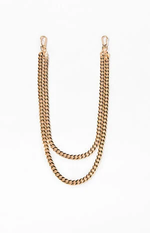 Gold Double Wallet Chain image number 1
