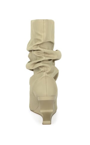 Women's Serona Khaki Wedge Booties image number 3