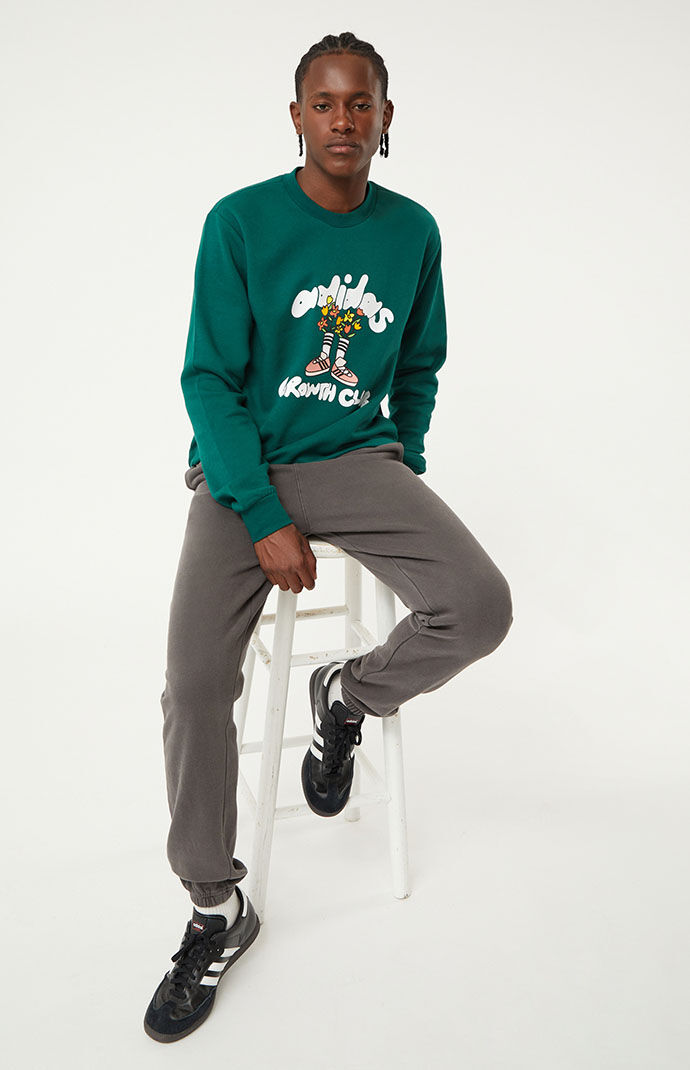 adidas Eco Growth Club Crew Neck Sweatshirt | PacSun