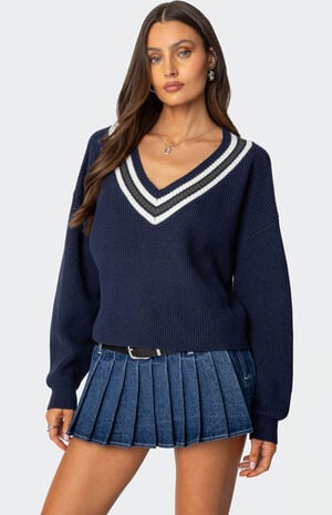 Lauryl V Neck Sweater image number 1