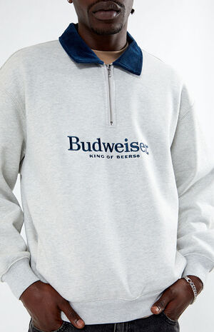 By PacSun Homefield Quarter Zip Sweatshirt image number 2