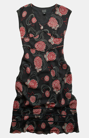 2000s Floral Midi Dress image number 1