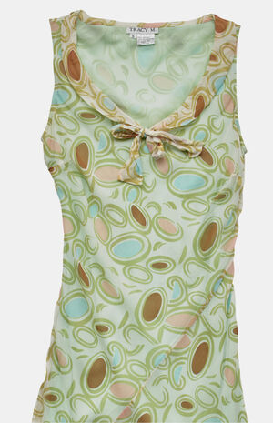 2000s Patterned Midi Dress image number 2