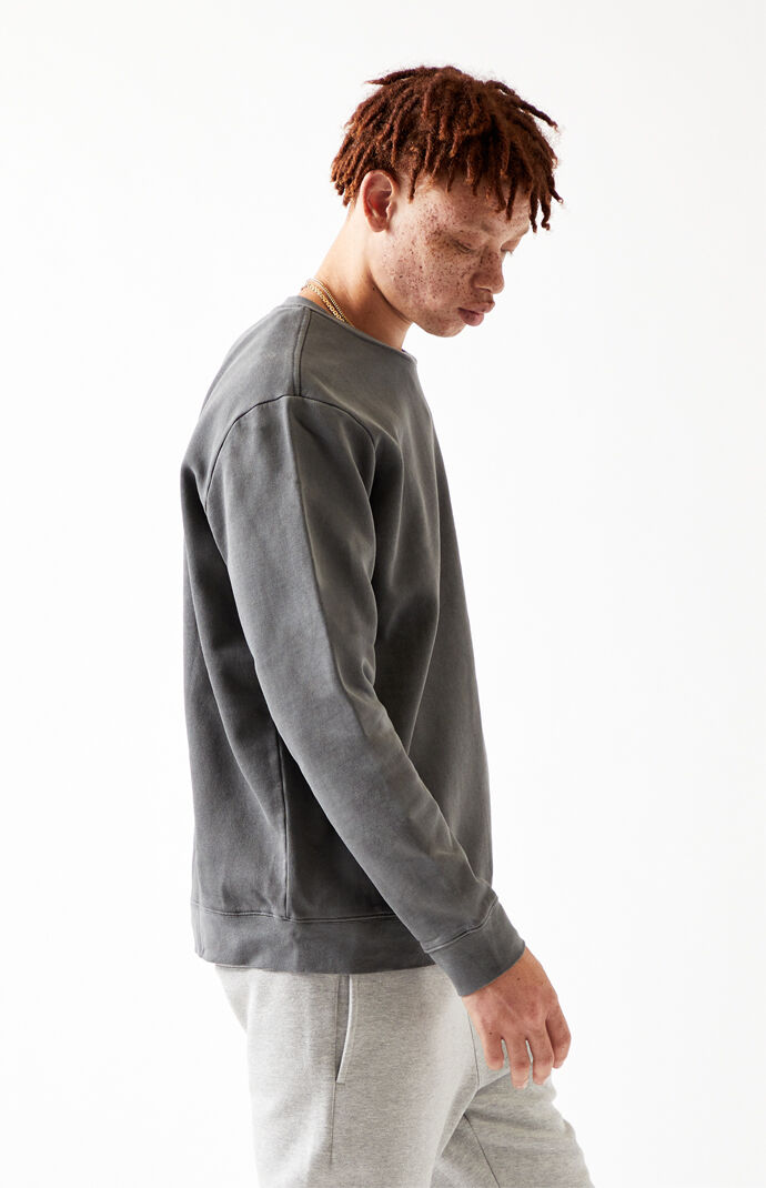 grey vintage crewneck