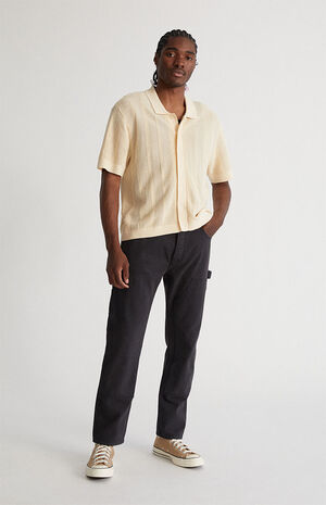 Black Straight Jeans image number 2