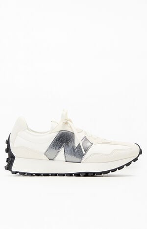 Women's Silver 327 Sneakers image number 1