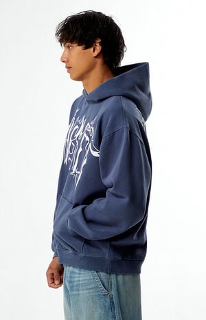 Blue Made In The Night Hoodie image number 3