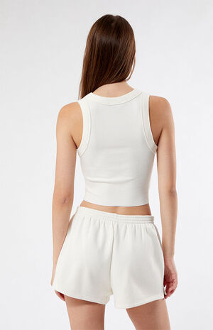 x Playboy Ribbed Cropped Tank Top image number 4