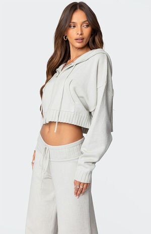 Russell Knit Hooded Cardigan image number 3