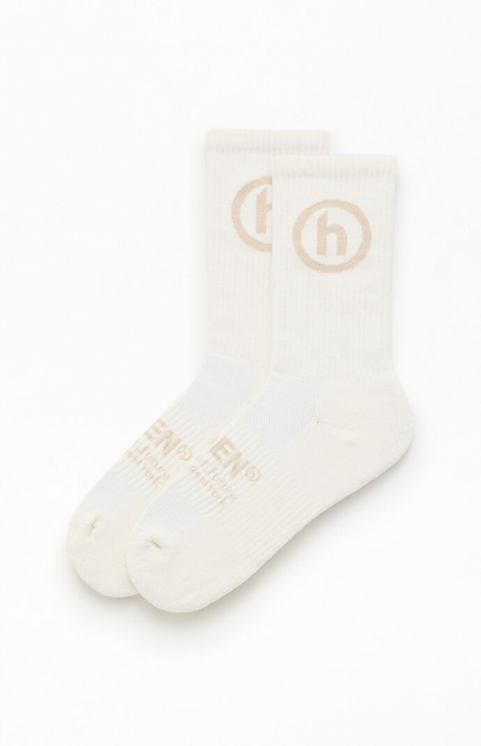 Hidden NY Cream Classic Crew Socks | Pacsun