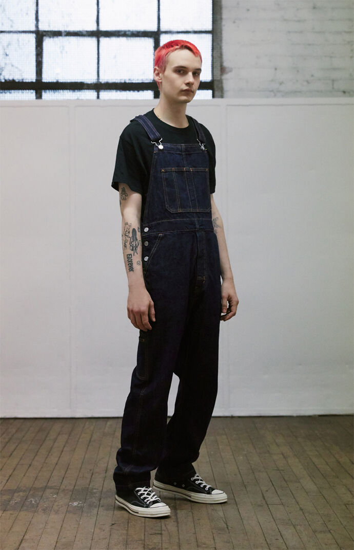 x Super Mario Bros Mario Denim Overalls
