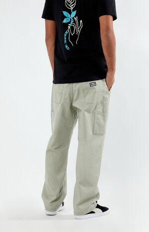 Olive Big Timer Carpenter Pants image number 4