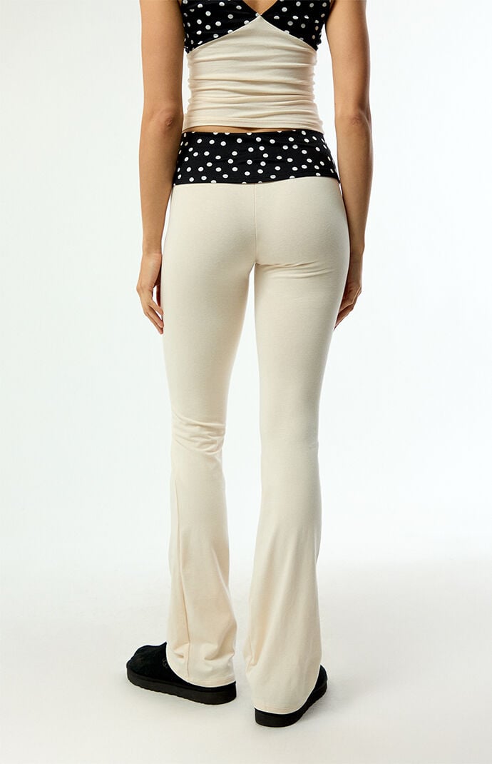 Your Favorite Lounge Polka Dot Waist Relaxed Pants