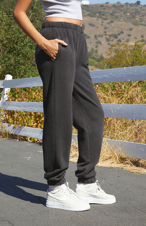 John Galt Charcoal Rosa Sweatpants