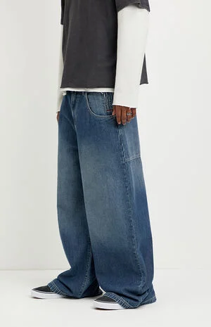 Ryder Ultra Baggy Jeans Dark Blue image number 3
