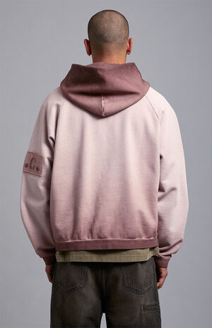 Taupe Rose Vintage Wash Heavyweight Oversized Fleece Hoodie image number 5