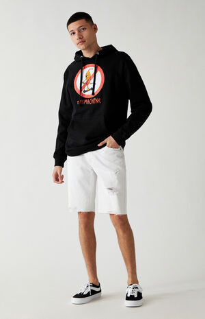 White 511 Slim Cutoff Denim Shorts image number 5