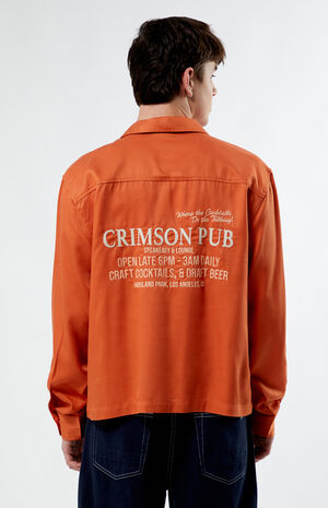 Pubs Long Sleeve Camp Shirt image number 3