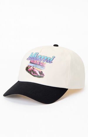 x PacSun Miami Skyline Snapback Hat image number 4