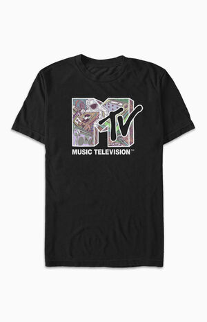 MTV Astronaut Logo T-Shirt MTV Astronaut Logo T-Shirt image number null