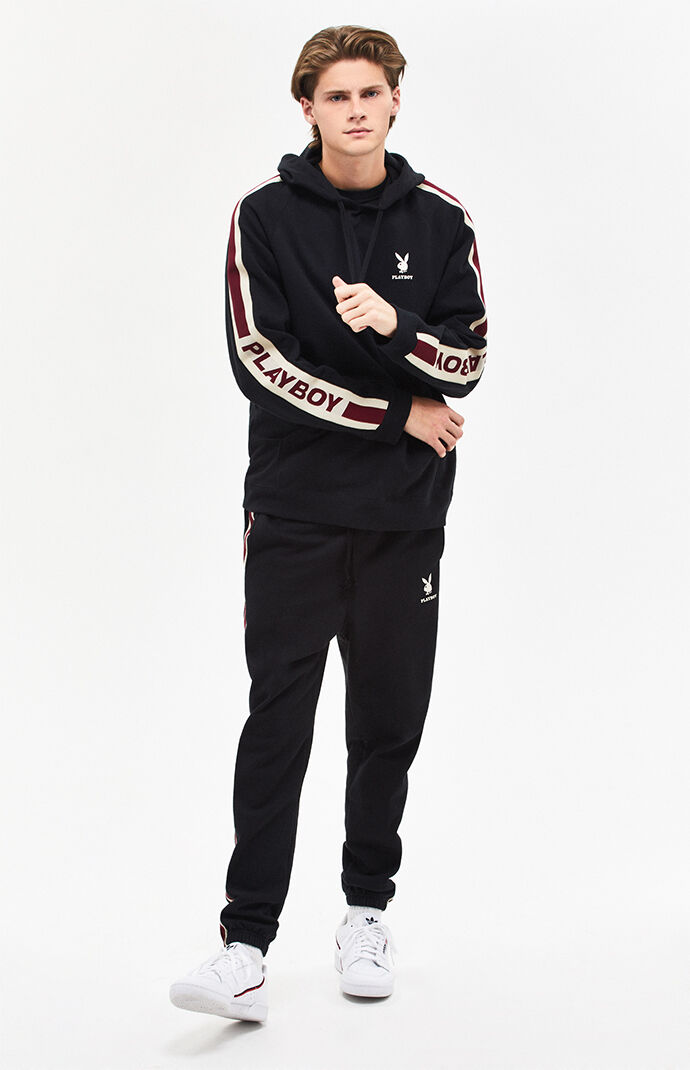 Playboy Sport Stripe Pullover Hoodie | PacSun