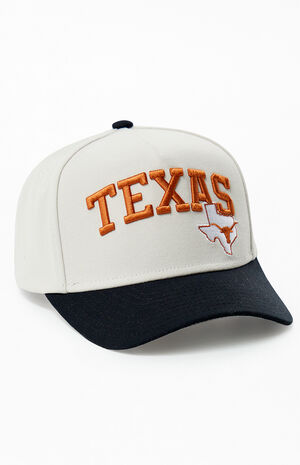 NCAA Austin Texas Longhorns Pinch Snapback Hat image number 1