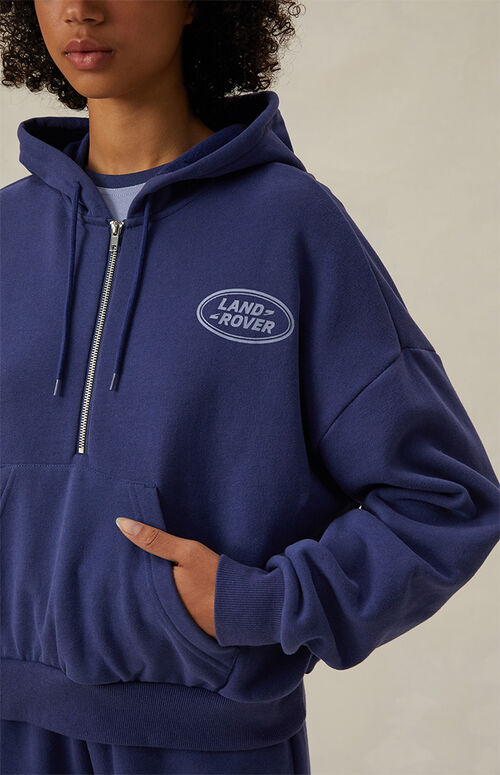 Land Rover Emblem HalfZip Hoodie PacSun