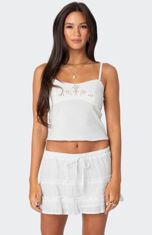 Prairie Embroidered Tank Top image number 1